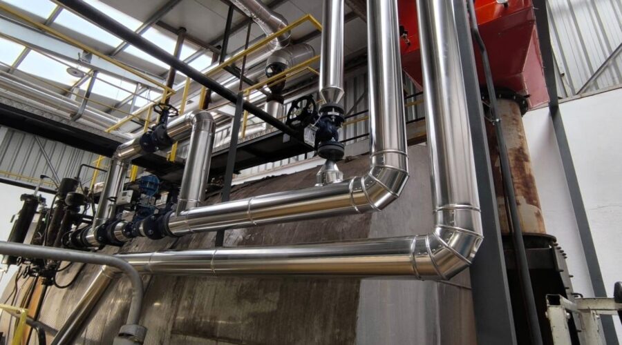 Aprovechamiento de calor residual en una planta de zumo concentrado - Reinva