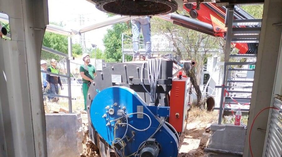 Reparación caldera de vaporización instantánea 5 - Sector farmacéutico - Reinva